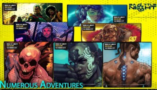 Battle Night: Cyberpunk-Idle RPG (Android) screenshot6