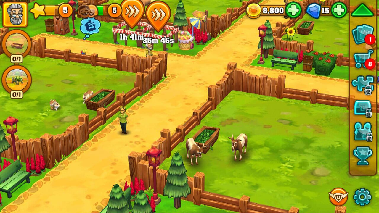 Play Zoo 2 - Animal Park, finish quests and get rewards😻