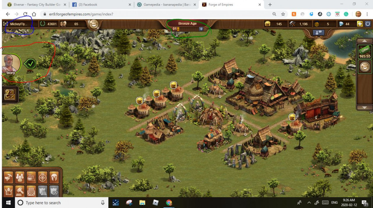forge of empires side quest modern reward troops