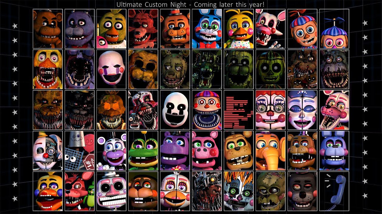 Five Nights At freddys Ultimate Custom Night Free Download - IPC Games