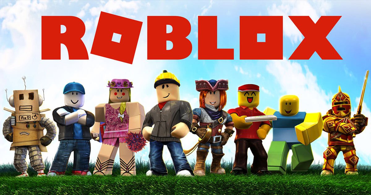 New 2017 ROBLOX Logo Wallpaper 2: Blocky Team Up by Meenit