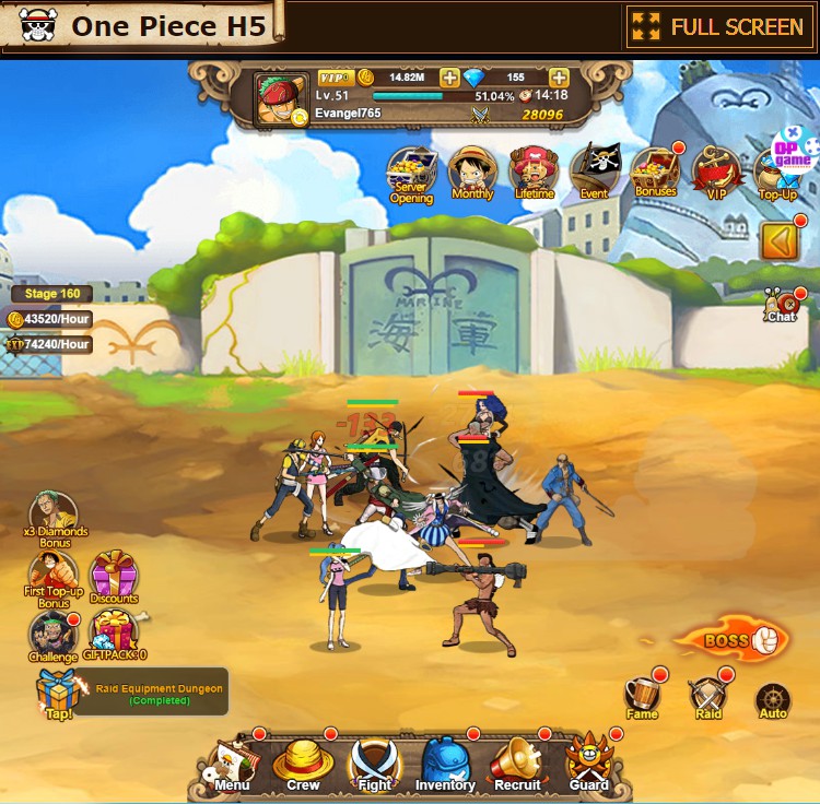 All One Piece games for Android