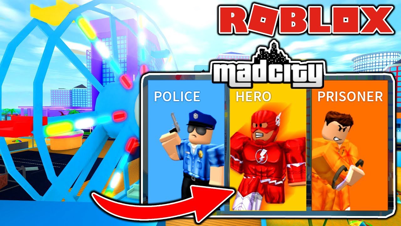 MELHOR COMBINAÇÃO DE PODERES NO ROBLOX!! (Mad City) 