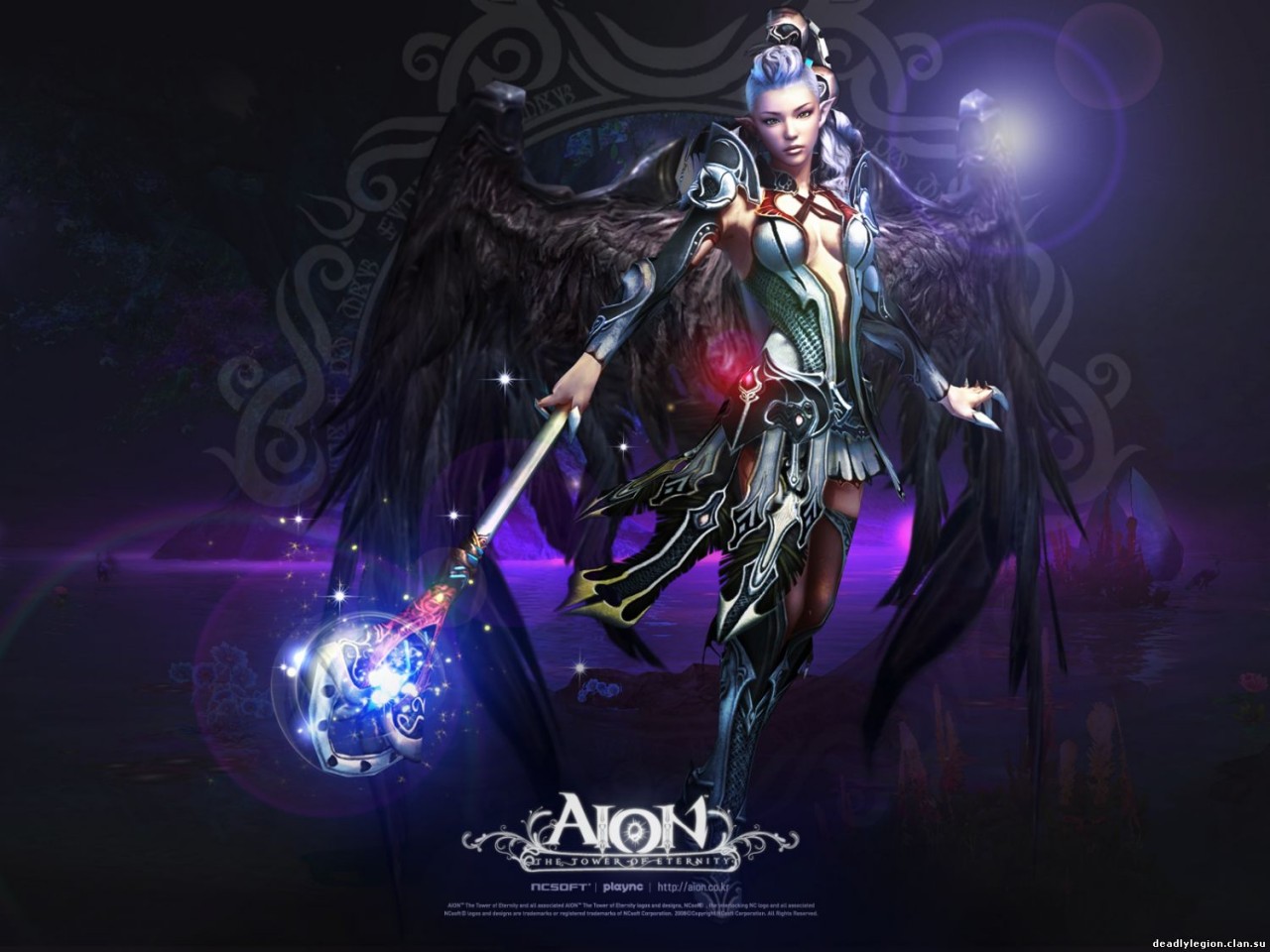 Выбор класса и расы игры Aion Aion