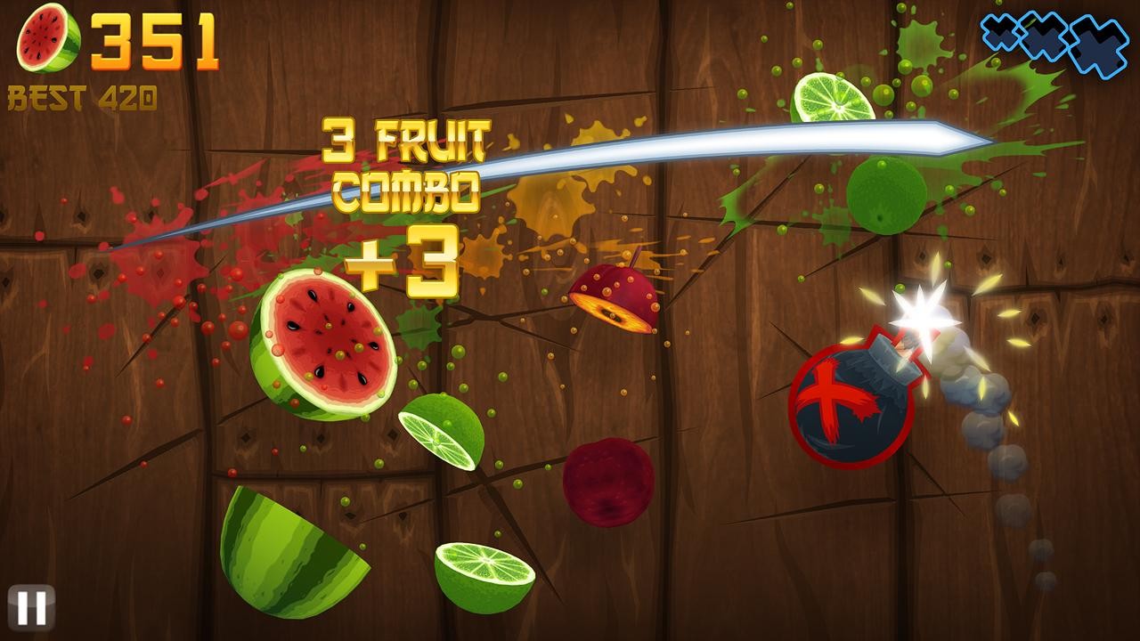 Обзор игры- Fruit Ninja